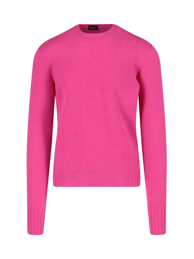 Drumohr Classic Sweater In Pink