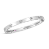 Roberto Coin Women's Love In Verona 18k White Gold & Diamond Bangle Bracelet In White