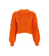 ALEJANDRA ALONSO ROJAS CECILIA CRYSTAL CROPPED SWEATER