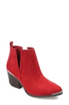 Journee Collection Issla Bootie In Red