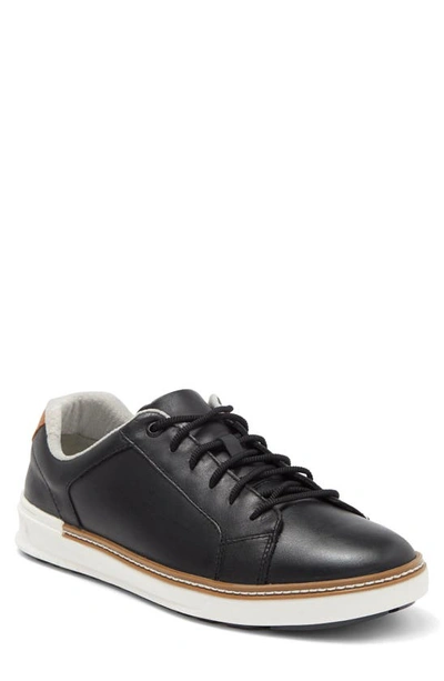 Johnston & Murphy Culling Lace To Toe Shoe In Black