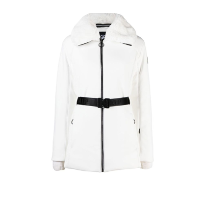 Fusalp Clea Fleece-lined Ski Jacket In White