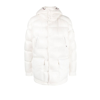 Moncler White Chiablese Short Puffer Jacket In White