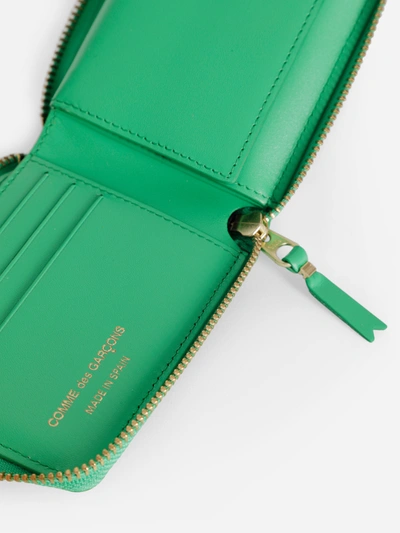 Comme Des Garçons Unisex Green Wallets & Cardholders