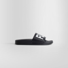 Vtmnts Graphic Print Rubber Slippers In Black