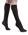 Wolford Velvet Deluxe Knee-highs In Black