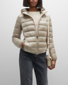 Herno Giada Down Puffer Jacket In Chantilly