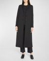 The Row Sallik Long Paneled Coat In Black