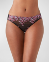 Wacoal Embrace Lace Bikini Briefs In Blackberry Multi