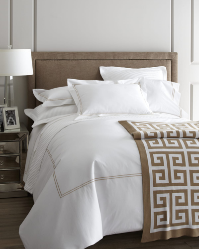 Sferra Grande Hotel Duvet Cover, King In White/white