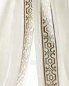 HOME SILKS TWO ANDES NATURAL CURTAINS, 96"L