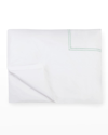 Sferra Grande Hotel Duvet Cover, Twin In White/mist