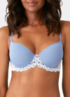 Wacoal Embrace Lace Contour Bra 853191 In Wild Wind,egret