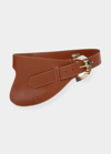 Adriana Castro La Jefa Leather Belt Bag In Marron