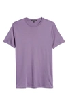 Robert Barakett Georgia Crewneck T-shirt In Warm Purple
