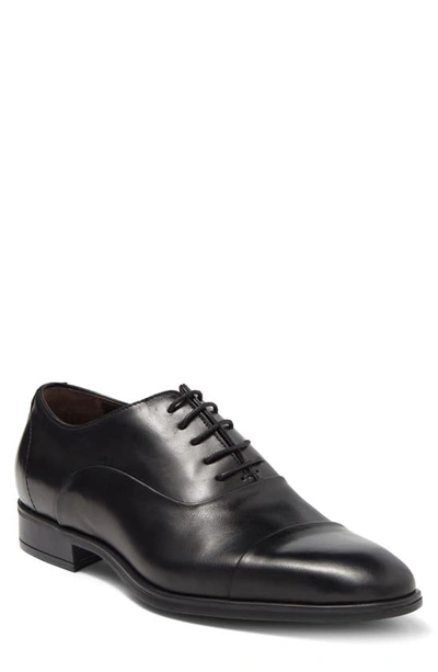 Bruno Magli Mario Cap Toe Leather Oxford In Black