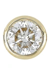 Bony Levy 14k Yellow Gold Single Bezel Set Diamond Stud Earring In 14ky
