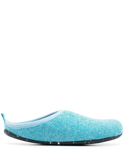 Camper X Kvadrat Wabi Slippers In Blue