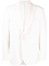 N•peal Single-breasted Button Blazer In White