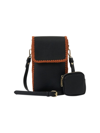 Urban Originals Women's Vegan Leather Crossbody Bag & Case In Black