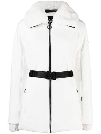 Fusalp Clea Fleece-lined Ski Jacket In White