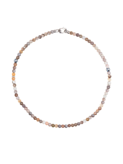 Tateossian Bead-embellished Bracelet In Weiss