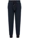 Ferragamo Rear Logo-patch Track Pants In Black