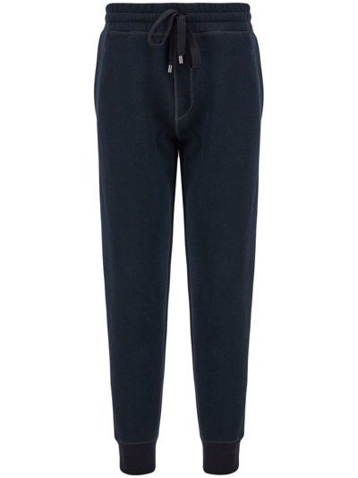Ferragamo Rear Logo-patch Track Pants In Black