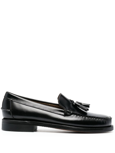 SEBAGO TASSEL-DETAIL LEATHER LOAFERS