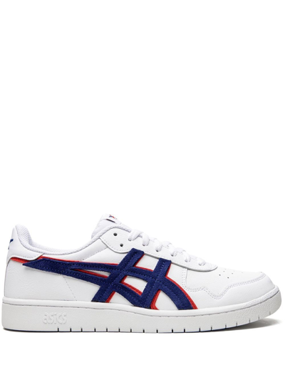Asics Japan Low-top Sneakers In White/blue