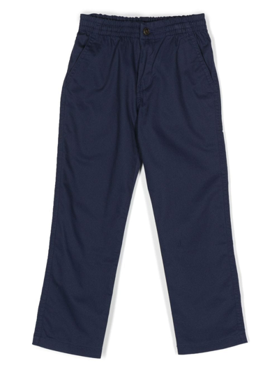 Ralph Lauren Kids' Straight-leg Trousers In Blue