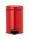Brabantia Newicon 0.75 Gallon Step Can In Passion Red