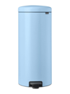 Brabantia Newicon 8 Gallon Step Can In Dreamy Blue