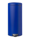 Brabantia Newicon 8 Gallon Step Can In Mineral Blue