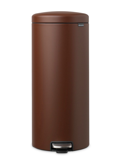 Brabantia Newicon 8 Gallon Step Can In Mineral Brown