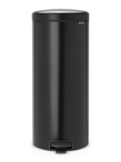 Brabantia Newicon 8 Gallon Step Can In Matte Black