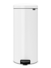 Brabantia Newicon 8 Gallon Step Can In White