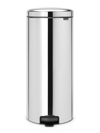 Brabantia Newicon 8 Gallon Step Can In Brilliant Steel