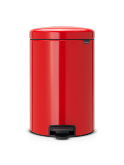 Brabantia Newicon 5.25 Gallon Step Can In Passion Red