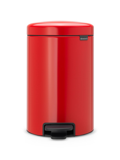 Brabantia Newicon 3.25 Gallon Step Can In Passion Red