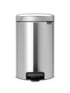 Brabantia Newicon 3.25 Gallon Step Can In Matte Steel