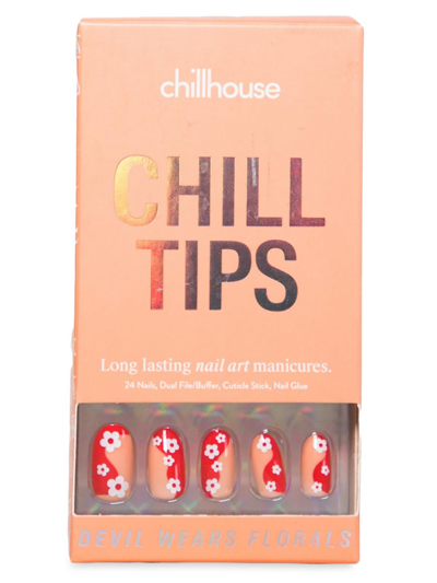 Chillhouse Women's Chill Tips Devil Wears Florals Press-on Nails