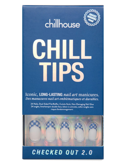 Chillhouse Women's Chill Tips Checked Out 2.0 Press-on Nails