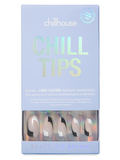 Chillhouse Women's Chill Tips Black Tie Affair Press-on Nails