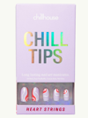 CHILLHOUSE WOMEN'S CHILL TIPS HEART STRINGS PRESS-ON NAILS