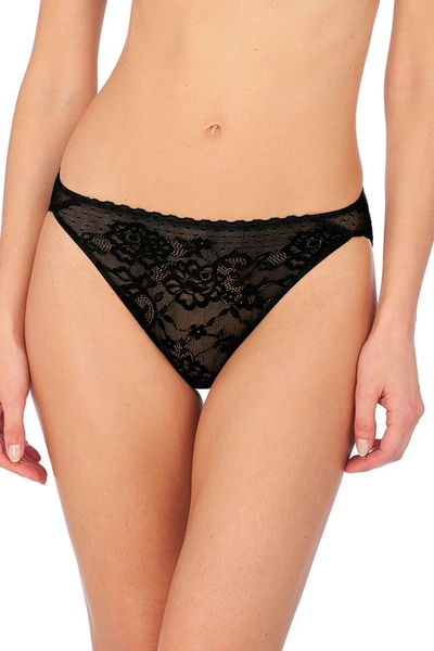 Natori Marquee French Cut Brief Panty In Black