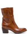 MADISON.MAISON ANKLE-LENGTH SIDE-ZIP BOOTS