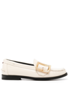 BALLY BUCKLE-DETAIL LOAFERS