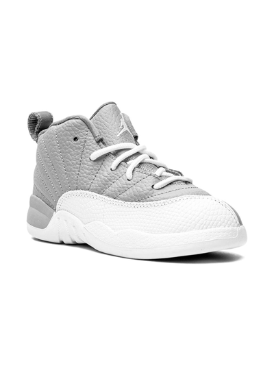 Jordan Kids'  12 Retro "stealth" Sneakers In Grey