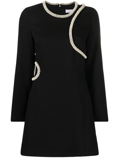 Jonathan Simkhai Katharine Cut-out Minidress In Black | ModeSens